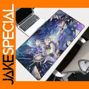 Large Non-slip Anime Mouse Pad for Gaming and Work
