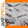 1:12 Scale Diecast Metal Gun Model Set