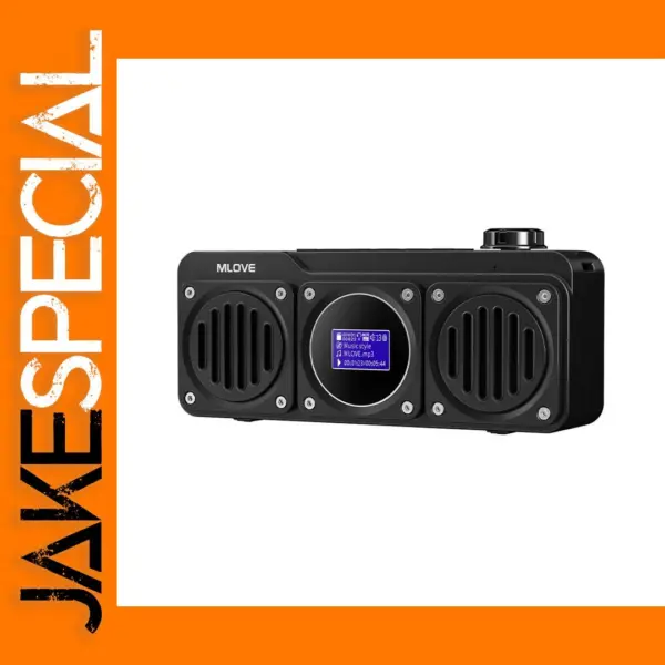 MLOVE BV810 Portable Bluetooth Speaker with FM Radio