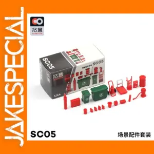 Xcartoys 1/64 Repair Shop Diorama Kit