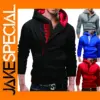 Casual Hooded Cashmere Sweater for Men