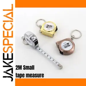 Retractable 2m Mini Steel Tape Measure