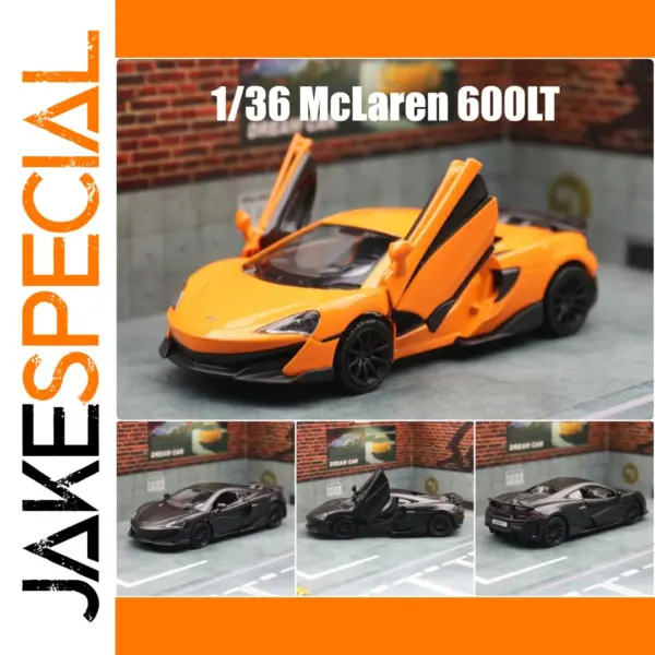 1/36 McLaren 600LT Diecast Toy Car Model