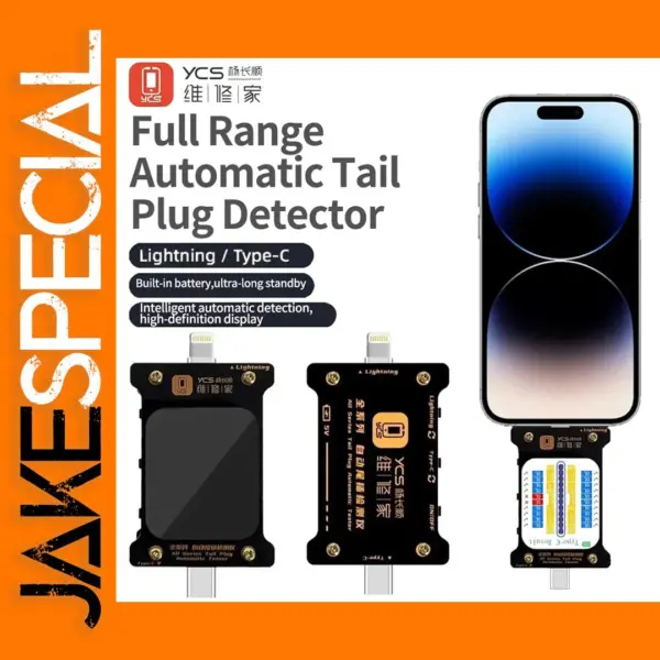 YCS Automatic Tail Plug Tester for Mobile Devices