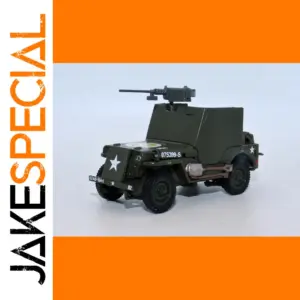 1/43 Scale Diecast 1945 Armored Jeep Model