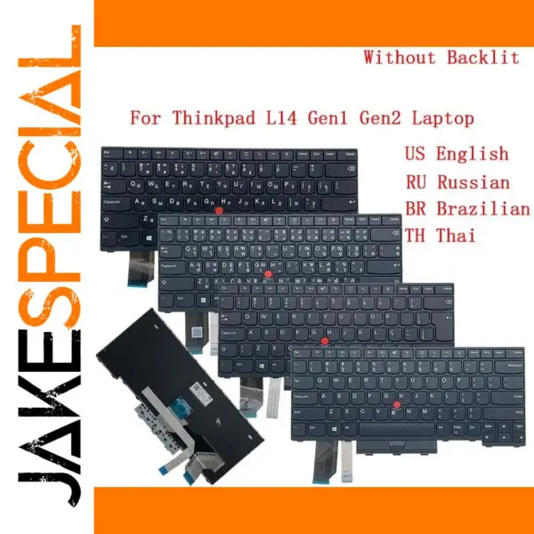 Lenovo Thinkpad L14 Keyboard Replacement G1 G2