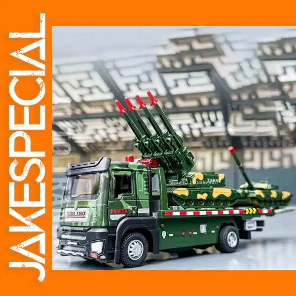 1:32 Military Tank Model with Sound and Light