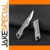 Titanium Alloy Folding Knife with D2 Steel Blade