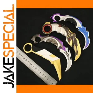 Valorant Reaver Karambit Toy Keychain Model