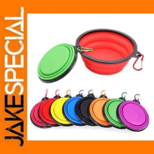 Portable Silicone Dog Bowl for Travel Outdoors