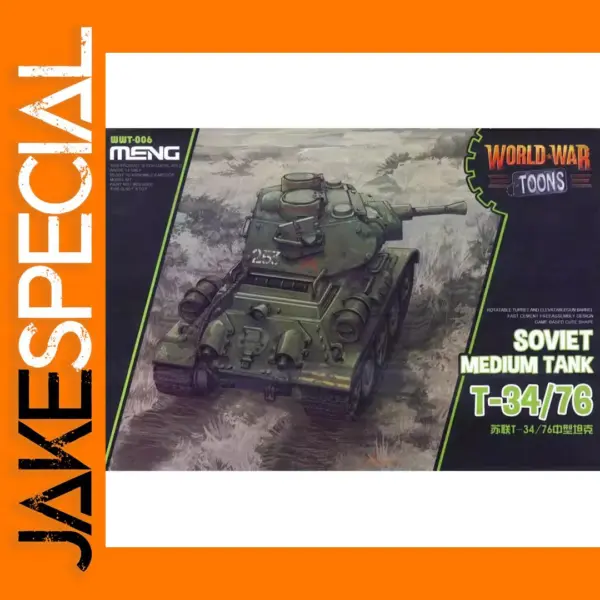 Meng WWT-006 Soviet T34/76 Tank Model Kit