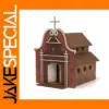72 Scale European Church Wooden Model Kit