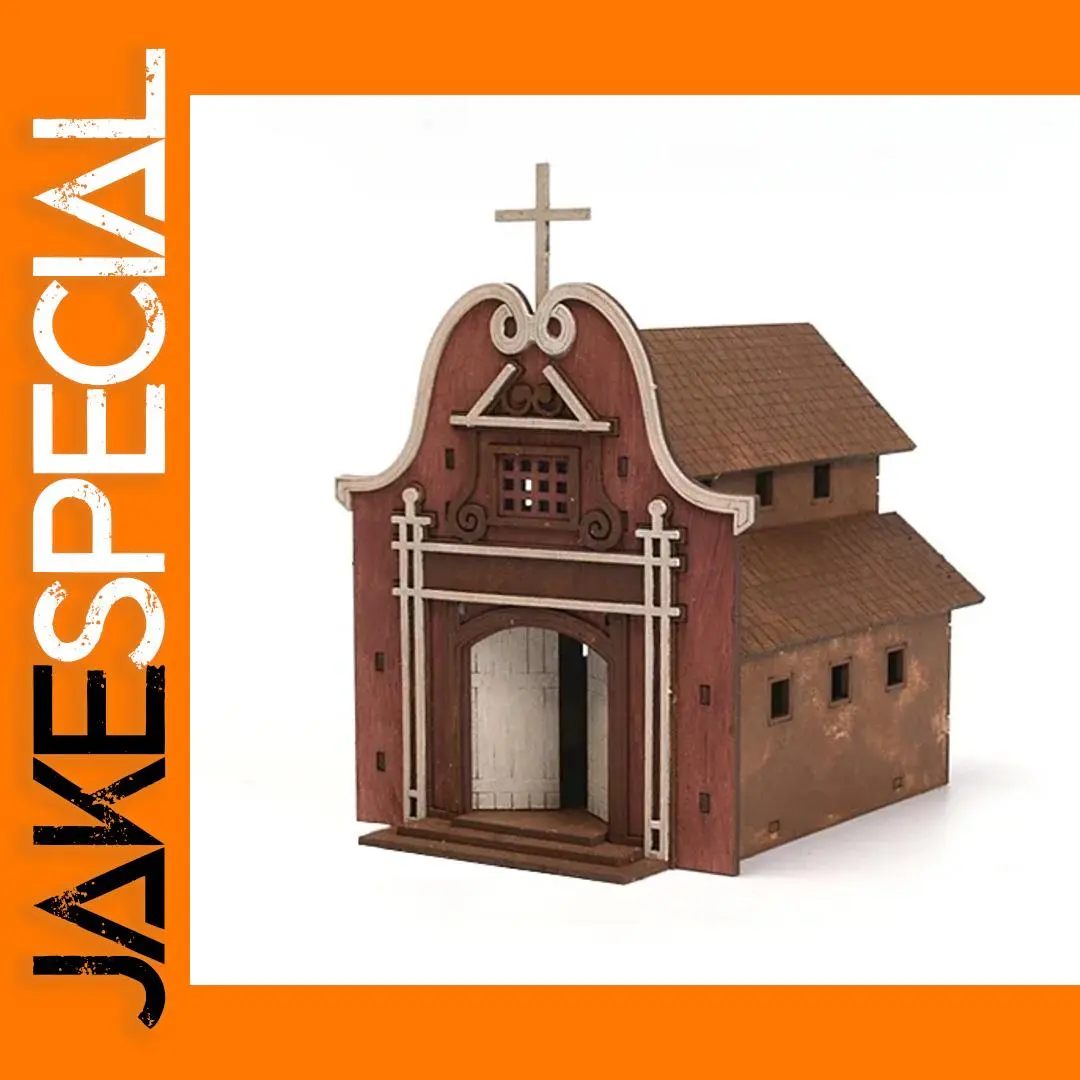 72 Scale European Church Wooden Model Kit 1 72 Scale European Church Wooden Model Kit