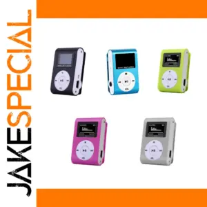 Worallymy Mini MP3 Player 3.5mm Interface