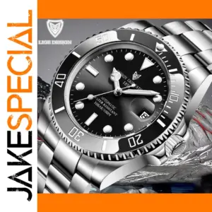 LIGE Men's Automatic Mechanical Wristwatch
