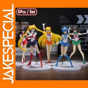 5pcs Sailor Moon Anime Action Figure Set
