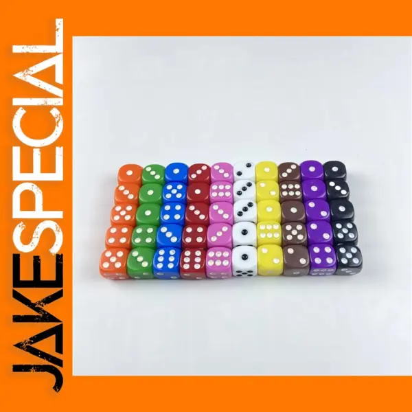 10PC Acrylic 16mm Drinking Dice Set