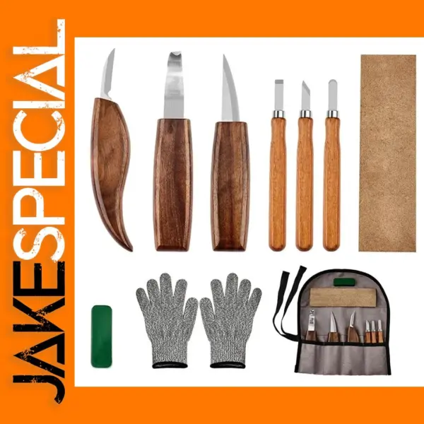 10-Piece Wood Carving Tools Set