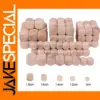 10 Pack Blank Wooden Dice for DIY Projects