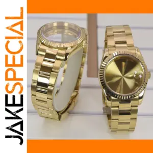 Gold PVD Watch Case for Seiko Miyota 8215