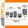 Type-C to USB 2.0 Adapter for Phones