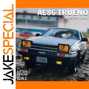 1:20 Scale Alloy Initial D AE86 Diecast Car