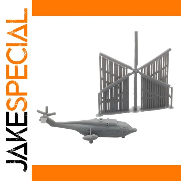 10 Sets Z-8 Helicopter Model Kits 1/2000 to 1/350