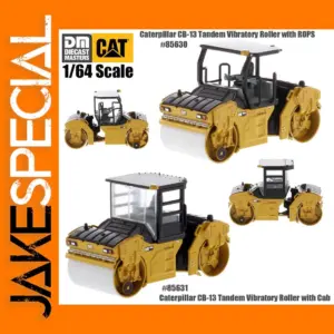 1/64 Scale Caterpillar Tandem Vibratory Roller