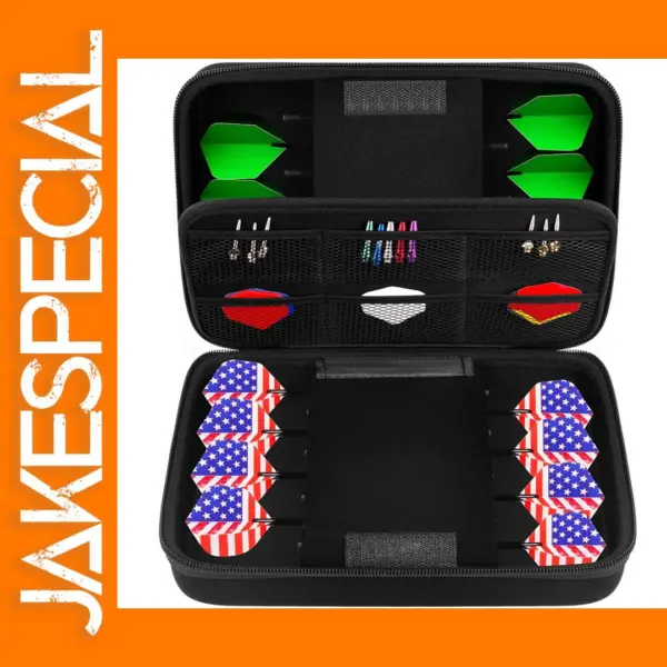 Dart Case for 16 Steel and Soft Tip Darts