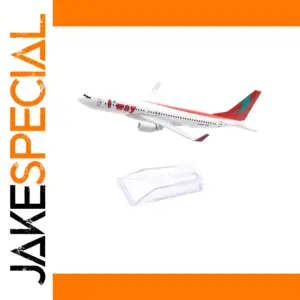 Korea T'way Airlines Boeing 737 Diecast Model