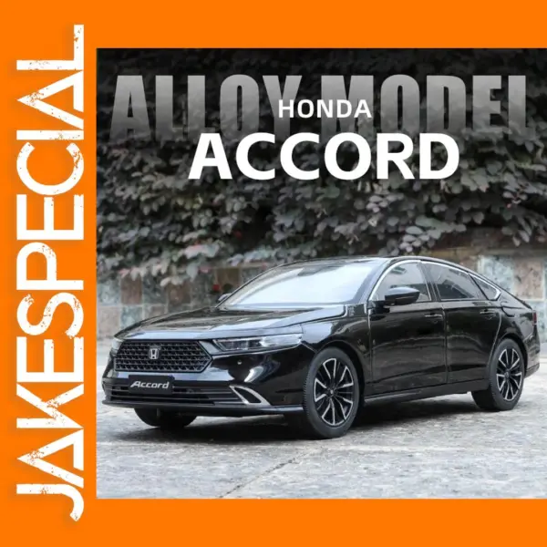 1:18 Honda Accord Diecast Model Car with Lights