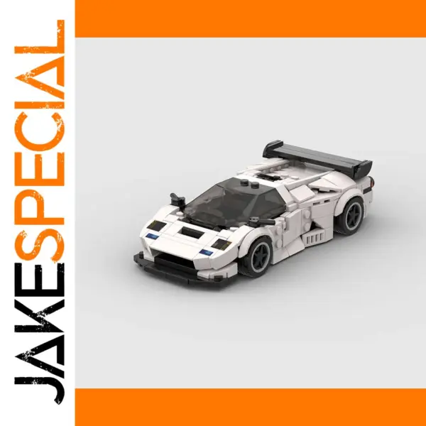 MOC Diablo GT Sports Car Building Blocks Set