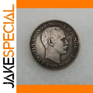 1910 Norway Silver Coin Replica for Collectors