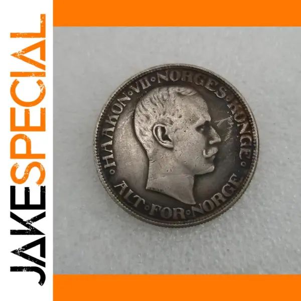 1910 Norway Silver Coin Replica for Collectors
