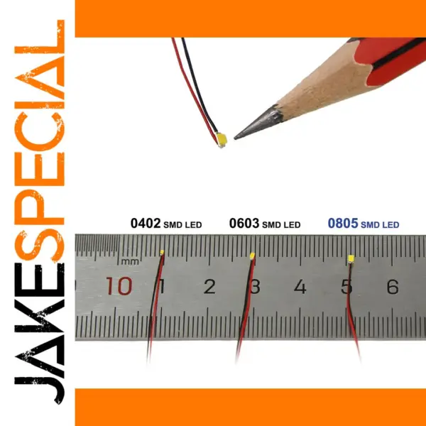 20pcs Pre-wired 50cm SMD LED Lights with Resistors