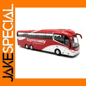 Diecast 1:76 Scale Alloy Bus Model