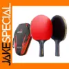Professional Table Tennis Racket Set of 2