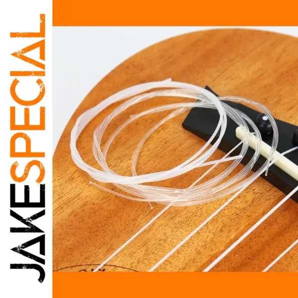4-Piece Universal Transparent Ukulele String Set