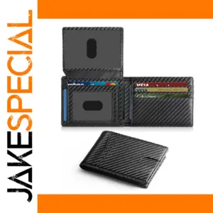 Men's Ultra Thin RFID Leather Wallet with ID Window