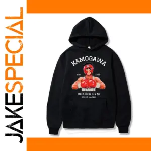 Anime Hajime No Ippo Printed Hoodie for Men