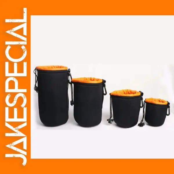 Waterproof Neoprene Lens Pouch for DSLR Lenses