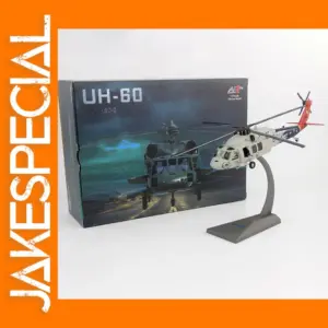 UH-60 Military Aircraft Model 1:72 Scale Display