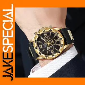 Fashion Silicone Sports Quartz Watch for Men