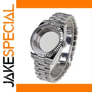 Sapphire Crystal Stainless Steel Watch Case Set