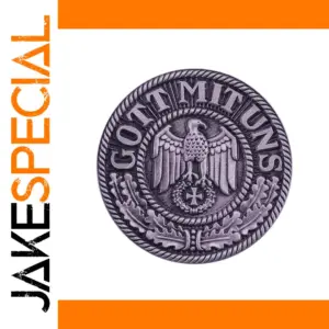 Gott mit Uns Metallic Badge Replica
