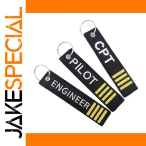3PC Aviation Keychains for Pilots and Engineers