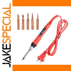 JCD 80W Adjustable Soldering Iron 220V/110V with LCD Display