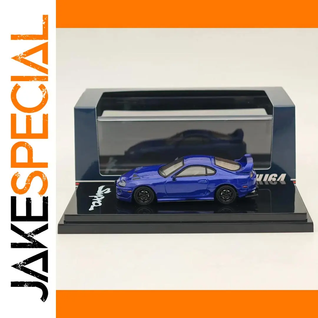 Jia Jia Lai 1/64 SUPRA JZA80 Diecast Model Blue 1 Jia Jia Lai 1/64 SUPRA JZA80 Diecast Model Blue