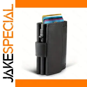 RFID Mini Men's Wallet with Pop-up Card Slot