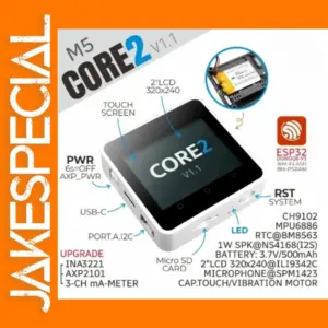 M5Stack Core2 V1.1 ESP32 Development Kit